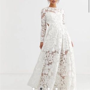 ASOS BRIDAL WEDDING DRESS